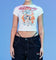 Ed Hardy By Loiter Women's Tiger Baby T-Shirt White