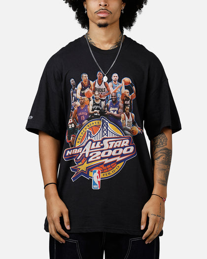 Mitchell & Ness NBA All Star Event 'All Star Collection Line Up T-Shirt Faded Black