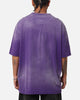 Tupac Makaveli Sunfade T-Shirt Sun Washed Blue