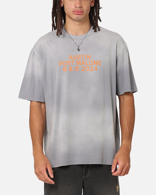 Post Malone Sign Me Up T-Shirt Sun Washed Blue