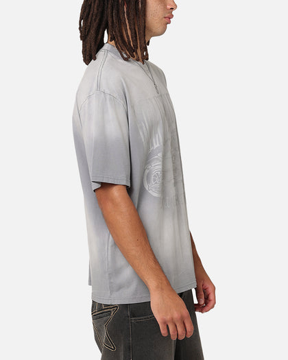 Willie Nelson Bike T-Shirt Washed Grey