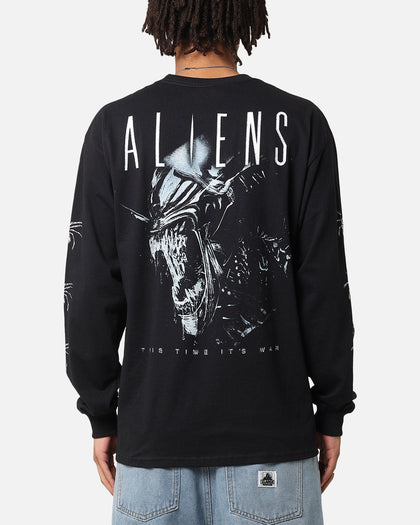 Goat Crew Aliens Long Sleeve T-Shirt Black