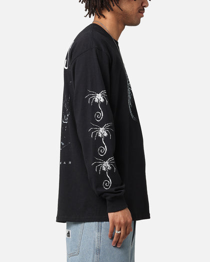 Goat Crew Aliens Long Sleeve T-Shirt Black