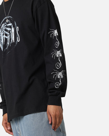 Goat Crew Aliens Long Sleeve T-Shirt Black
