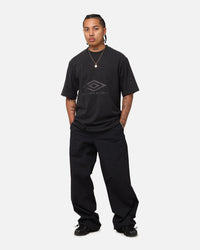 Boiler Room X Umbro Washed T-Shirt Black