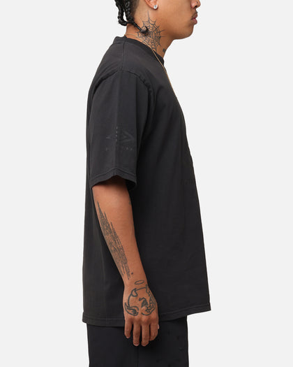 Boiler Room X Umbro Washed T-Shirt Black