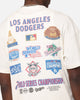 Mitchell & Ness Los Angeles Dodgers Championship Report "Champ Pack" T-Shirt Egret