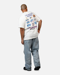 Mitchell & Ness Los Angeles Dodgers Championship Report "Champ Pack" T-Shirt Egret