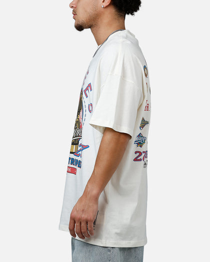 Mitchell & Ness New York Yankees Championship Report "Champ Pack" T-Shirt Egret