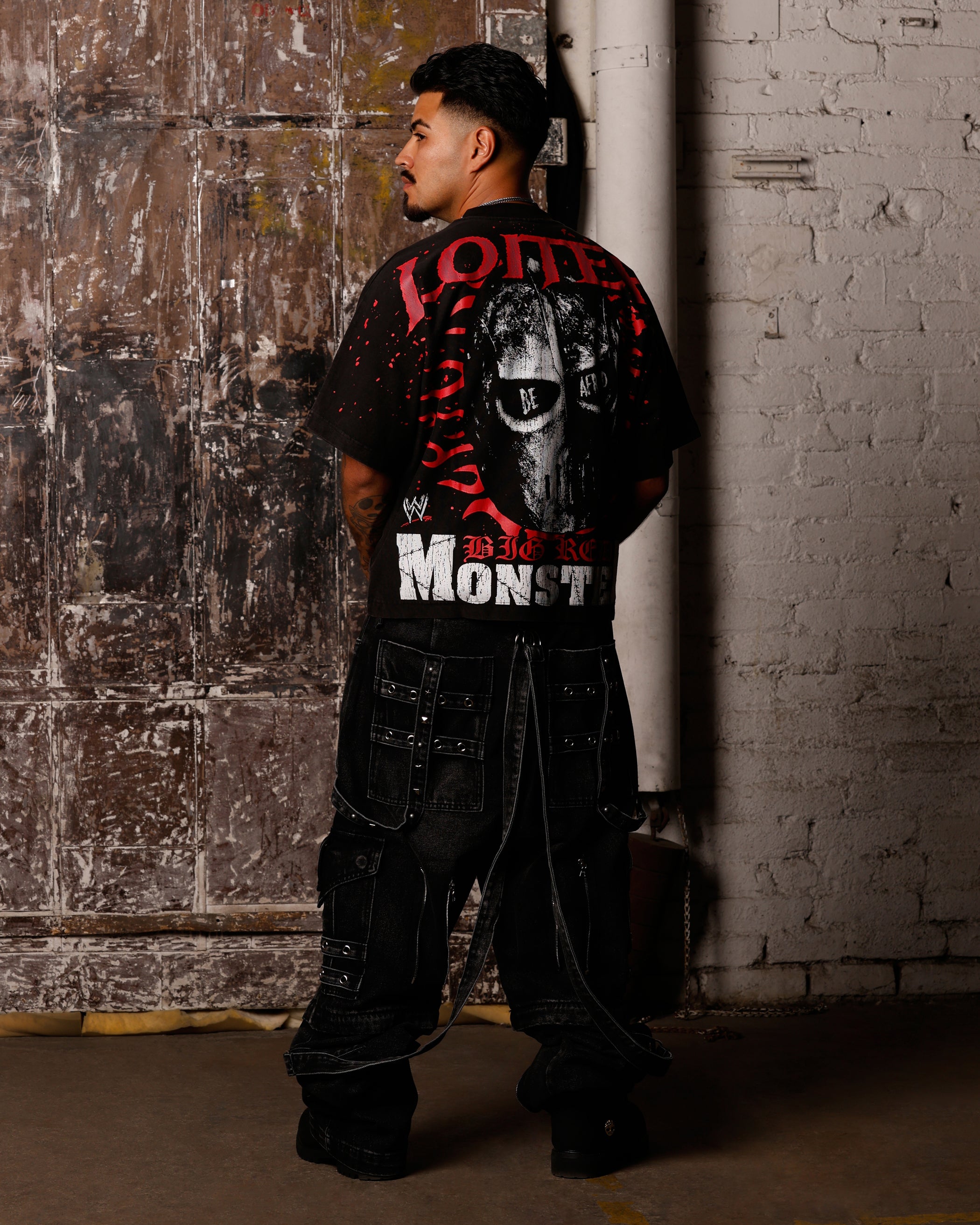 Loiter X WWE Kane Vintage T-Shirt Vintage Black | Culture Kings US