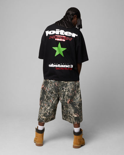 Loiter Substance T-Shirt Black