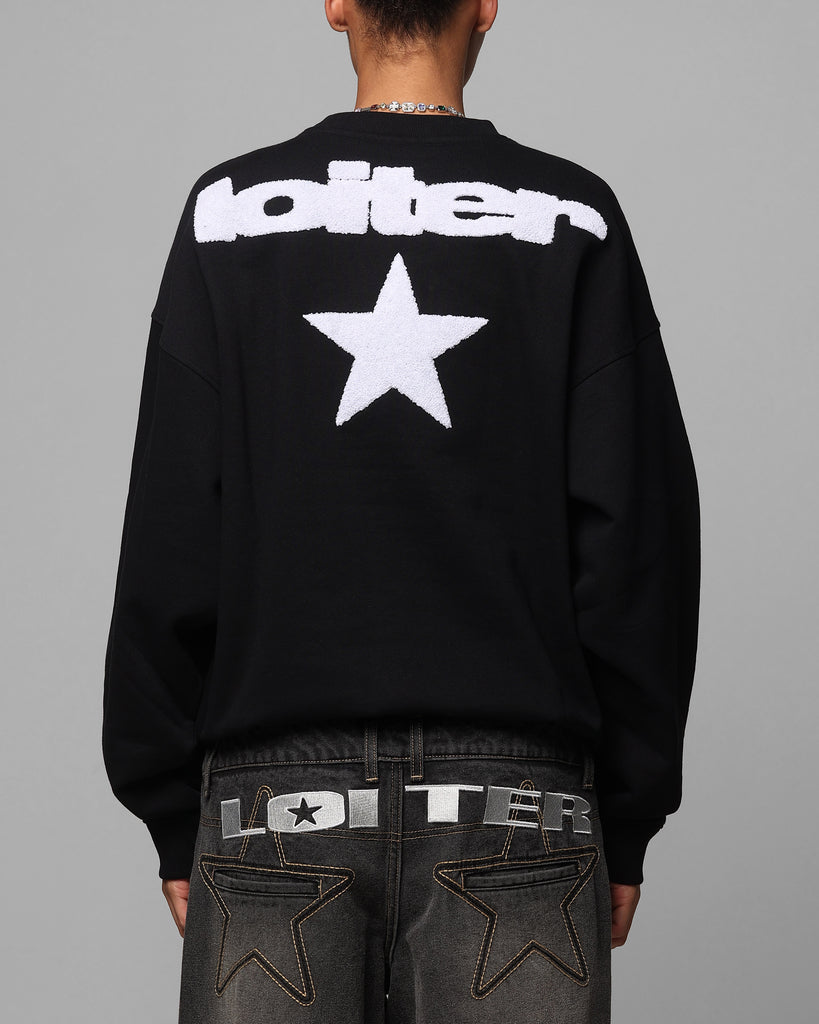 Loiter Premium Essentials Crewneck Black | Culture Kings US