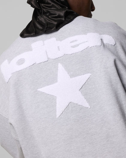 Loiter Premium Essentials Crewneck Grey Marle