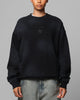 Loiter Premium Essentials Crewneck Washed Black