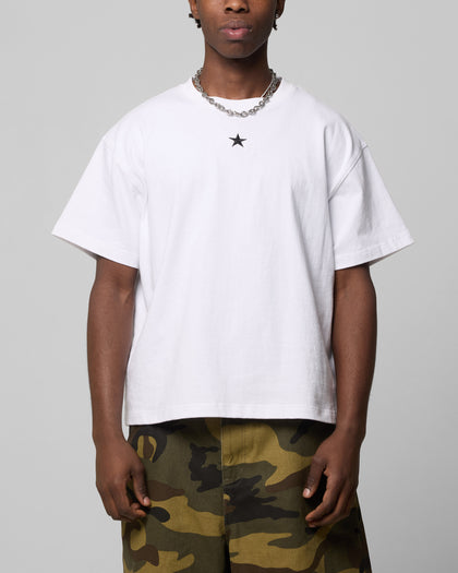 Loiter Boxer Fitted T-Shirt White