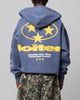 Loiter Solar Zip Hoodie Blue