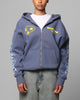 Loiter Solar Zip Hoodie Blue