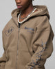 Loiter Solar Zip Hoodie Brown