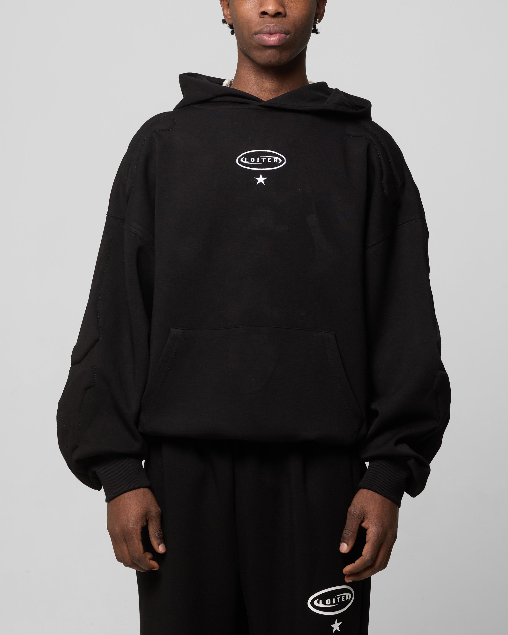 Liten リテンScallop Boa Hoodie / Black 【新品】 Scallop Boa Hoodie / Black – LIten.online