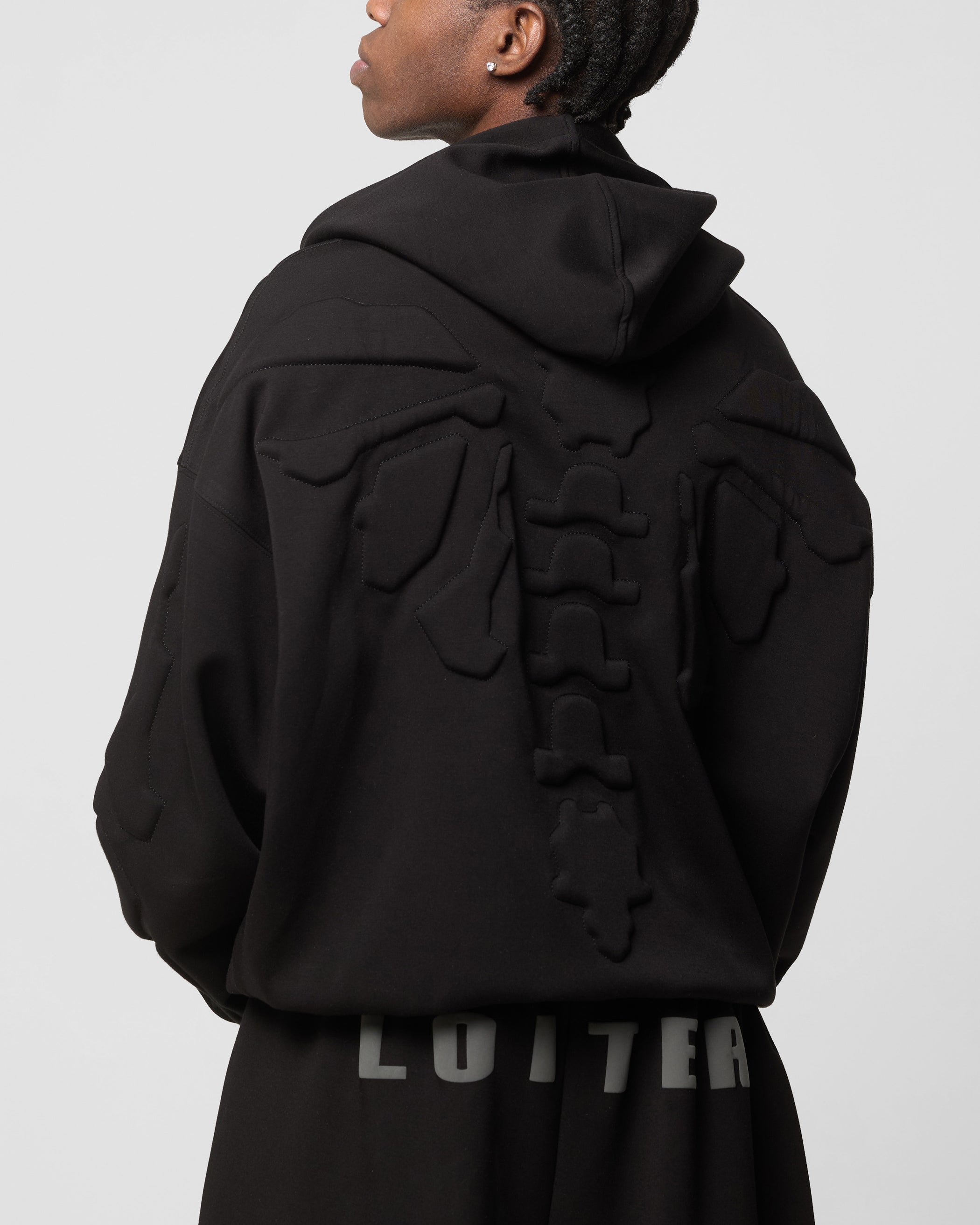 Liten リテンScallop Boa Hoodie / Black 【新品】 Scallop Boa Hoodie / Black – LIten.online