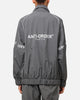 The Anti Order Track Club Windbreaker Jacket Dark Grey/Grey