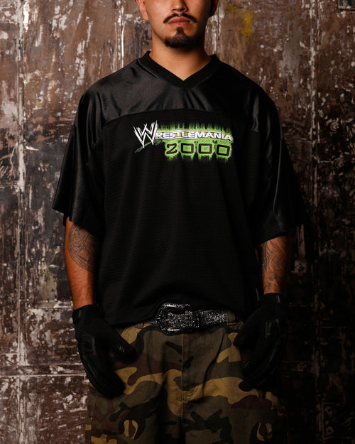 Loiter X WWE Wrestle Mania Training Jersey Black