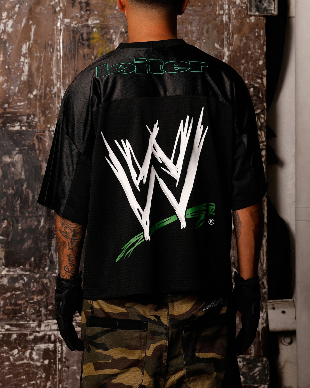 Loiter X WWE Wrestle Mania Training Jersey Black | Culture Kings US