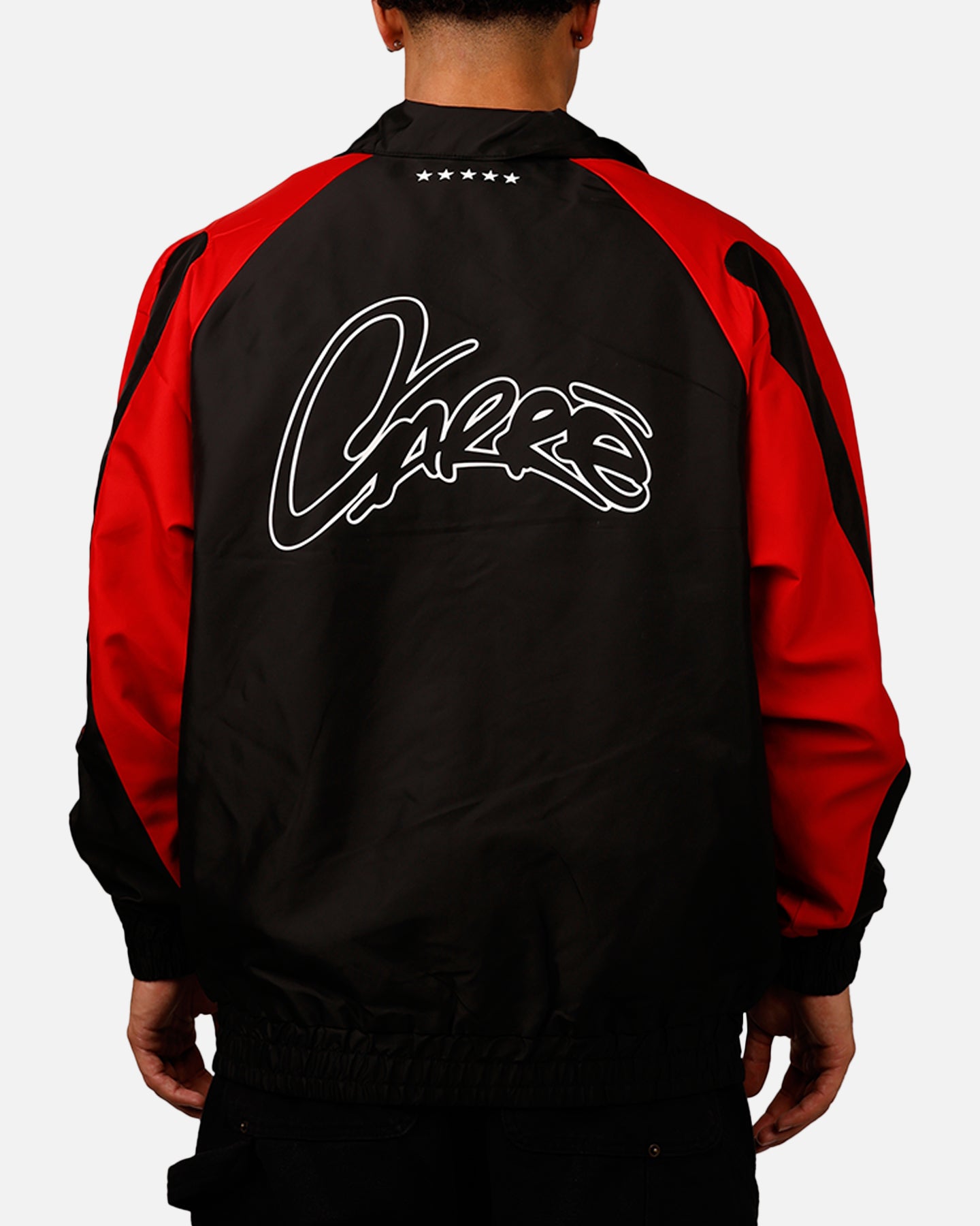 Carre Empire Panelled Jacket Black/Red | Culture Kings US