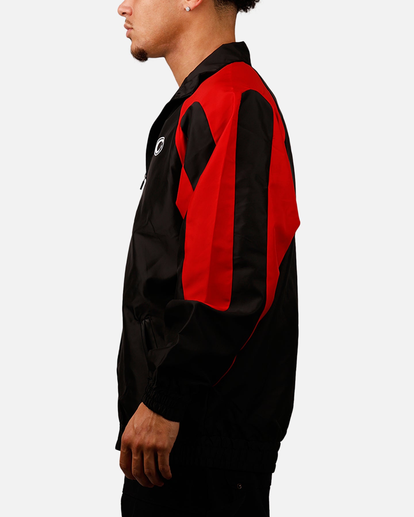 Carre Empire Panelled Jacket Black/Red | Culture Kings US