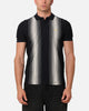 Fred Perry Ombre Stripe Polo Shirt Navy