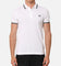 Fred Perry Twin Tipped Polo Shirt White/Black