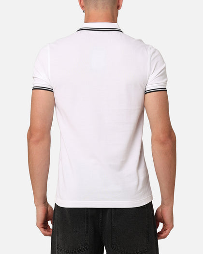 Fred Perry Twin Tipped Polo Shirt White/Black