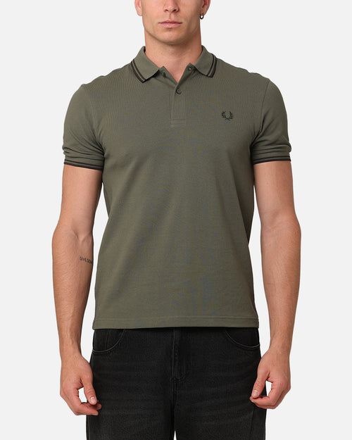 Fred Perry Twin Tipped Polo Shirt Green