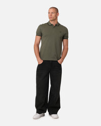 Fred Perry Twin Tipped Polo Shirt Green
