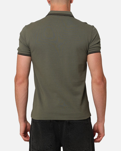 Fred Perry Twin Tipped Polo Shirt Green
