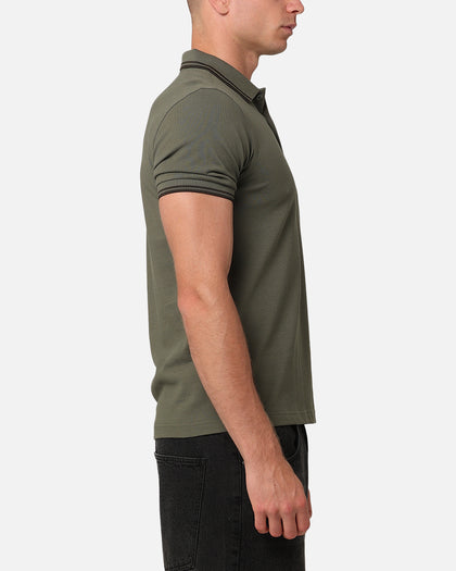 Fred Perry Twin Tipped Polo Shirt Green
