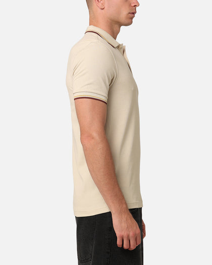Fred Perry Twin Tipped Polo Shirt Oatmeal
