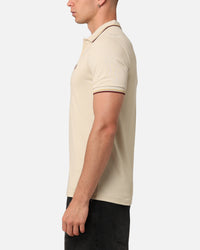 Fred Perry Twin Tipped Polo Shirt Oatmeal