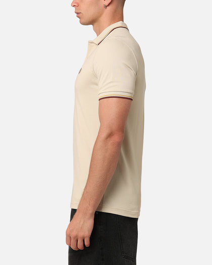 Fred Perry Twin Tipped Polo Shirt Oatmeal