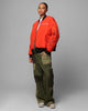 Loiter Cyber Reversible Bomber Jacket Red/Green