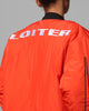 Loiter Cyber Reversible Bomber Jacket Red/Green