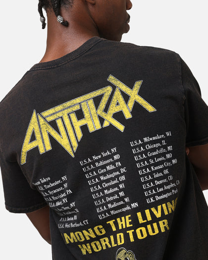 Anthrax ATL World Tour T-Shirt Black Vintage