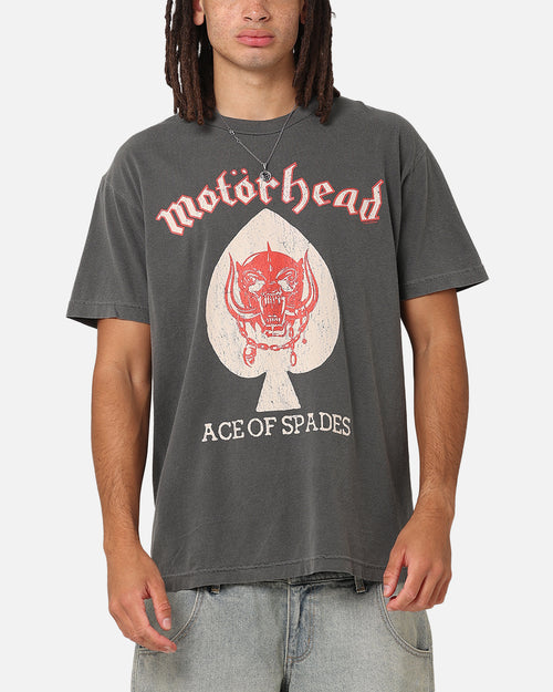 Motorhead Flat Ace T-Shirt Black Vintage