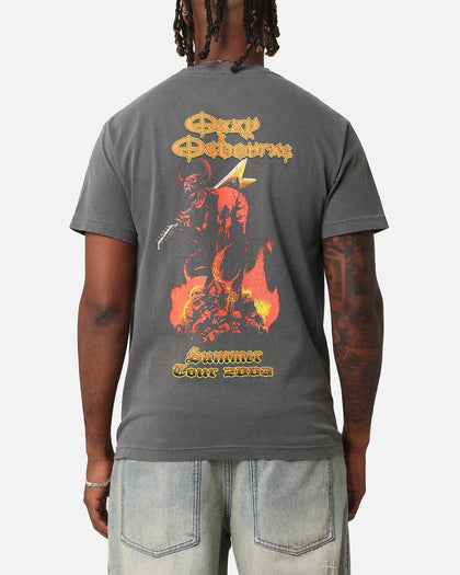 Ozzy Osbourne Ozzfest Helmet T-Shirt Faded Black