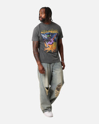 Ozzy Osbourne Ozzfest Helmet T-Shirt Faded Black