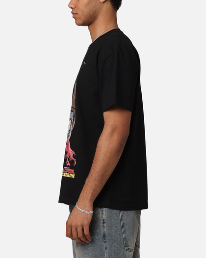Goat Crew Marvel Deadpool Headpool Heavy T-Shirt Vintage Black