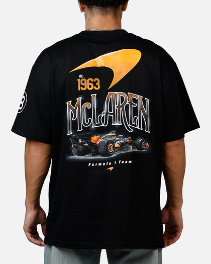 We Are The Wild Collective X Women's Mclaren 'Vegas Grad Prix 2024' T-Shirt Washed Black