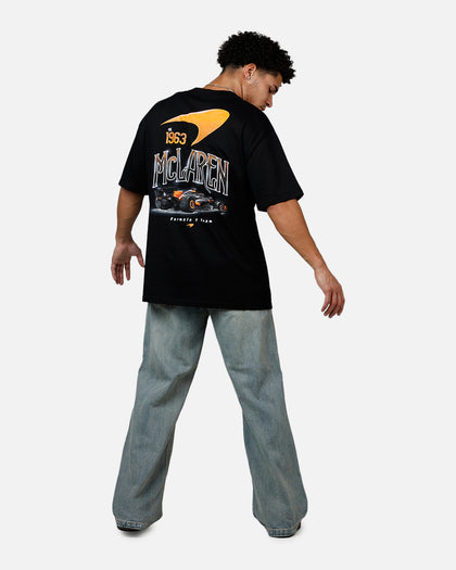 We Are The Wild Collective X Women's Mclaren 'Vegas Grad Prix 2024' T-Shirt Washed Black