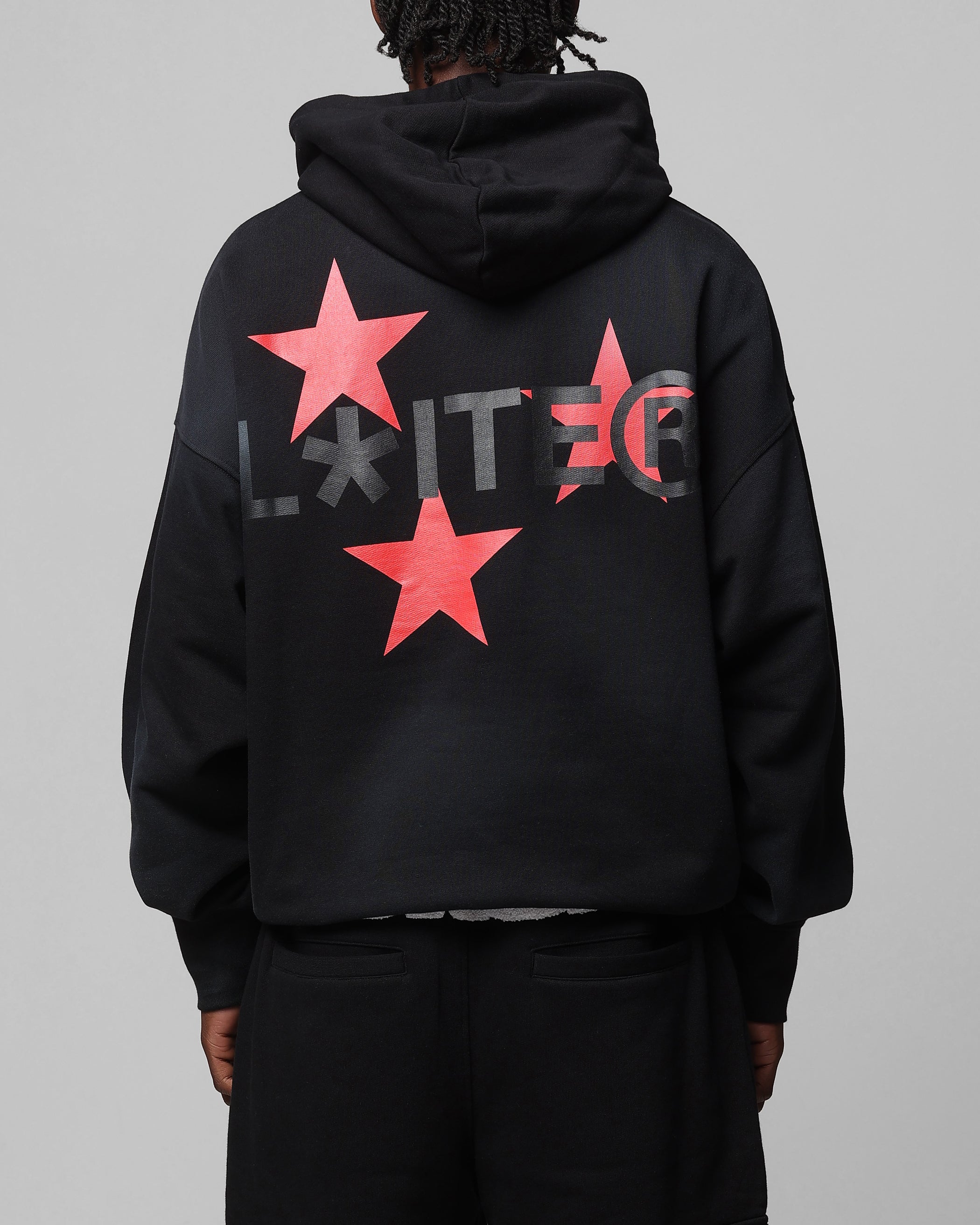 Loiter Trackstar Hoodie Washed Black | Culture Kings US