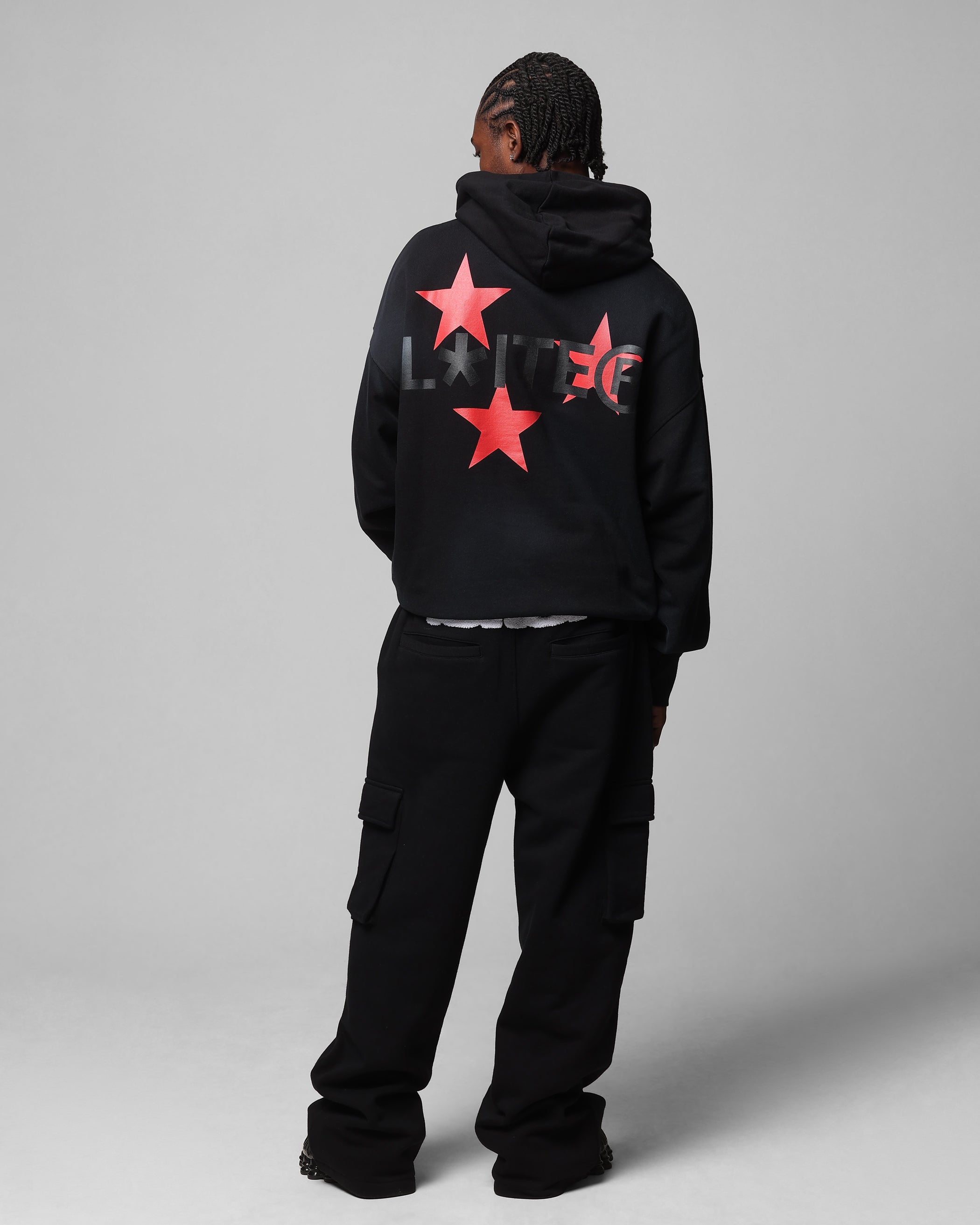 Loiter Trackstar Hoodie Washed Black | Culture Kings US